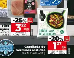 Dia DIA AL PUNTO Graellada de verdures rostides oferta