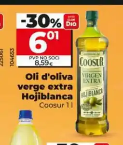 Dia COOSUR Oli d'oliva verge extra Hojiblanca oferta