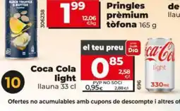 Dia COCA COLA light oferta
