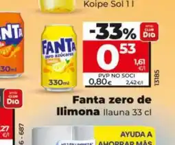 Dia FANTA zero de Illimona llauna oferta