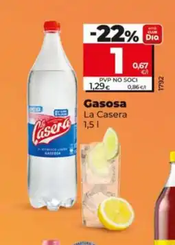 Dia LA CASERA Gasosa oferta