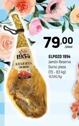 Coviran ELPOZO 1954 Jamón Reserva Duroc pieza oferta