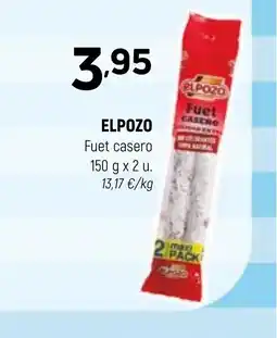 Coviran ELPOZO Fuet casero oferta