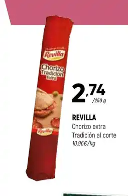 Coviran REVILLA Chorizo extra Tradición al corte oferta