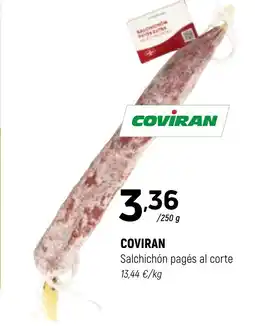 Coviran COVIRAN Salchichón pagés al corte oferta