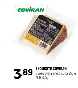 Coviran EXQUISITÉ COVIRAN Queso oveja añejo cuña oferta