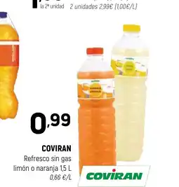 Coviran COVIRAN Refresco sin gas limón o naranja oferta