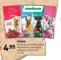 Coviran COVIRAN Comida para perros alta energía, mantenimiento, gran menú o cachorros y madres oferta