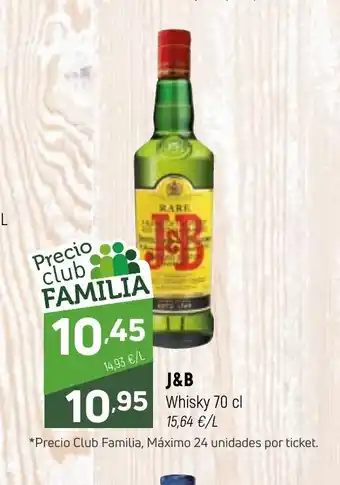 Coviran J&B Whisky oferta