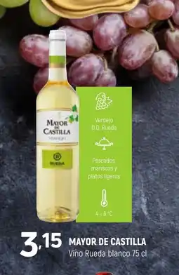 Coviran MAYOR DE CASTILLA Vino Rueda blanco oferta
