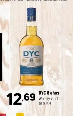 Coviran DYC 8 años Whisky oferta