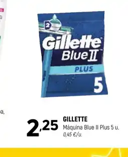 Coviran GILLETTE Máquina Blue II Plus 5 oferta