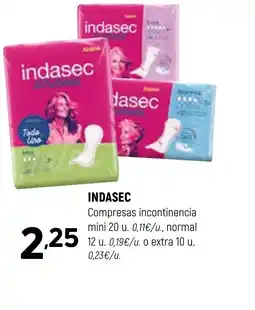 Coviran INDASEC Compresas incontinencia mini oferta