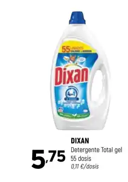 Coviran DIXAN Detergente Total gel 55 dosis oferta