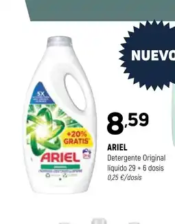 Coviran ARIEL Detergente Original líquido 29 +6 dosis oferta