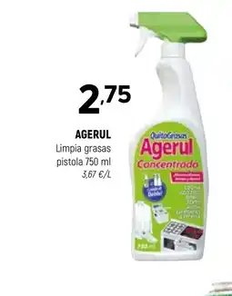 Coviran AGERUL Limpia grasas pistola oferta
