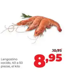 Alimerka Langostino cocido, 40 a 50 piezas oferta