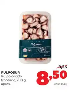 Alimerka PULPOSUR Pulpo cocido troceado oferta