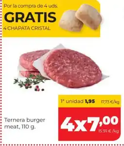 Alimerka Ternera burger meat oferta