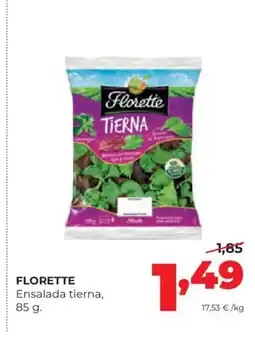 Alimerka FLORETTE Ensalada tierna oferta