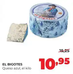 Alimerka EL BIGOTES Queso azul oferta