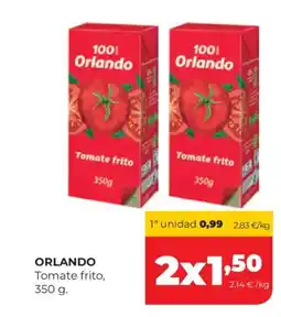 Alimerka ORLANDO Tomate frito oferta
