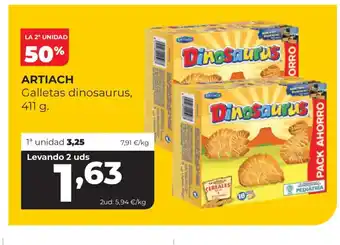 ARTIACH Galletas dinosaurus