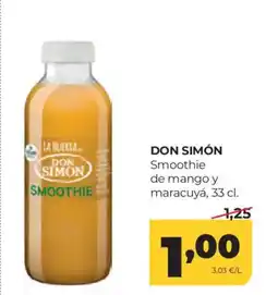 Alimerka DON SIMÓN Smoothie de mango y maracuyá oferta