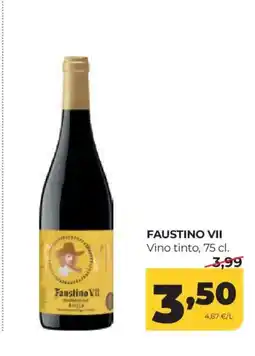 Alimerka FAUSTINO VII Vino tinto oferta