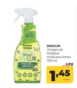 Alimerka DISICLÍN Vinagre de limpieza multiusos limón oferta