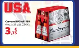 Alcampo BUDWEISER Cerveza oferta