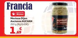 Alcampo AUCHAN Mostaza Dijon Ancienne oferta