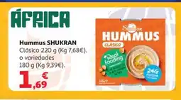 Alcampo SHUKRAN Hummus oferta