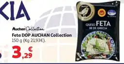 Alcampo AUCHAN Feta DOP Collection oferta