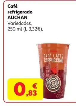 Alcampo AUCHAN Café refrigerado oferta