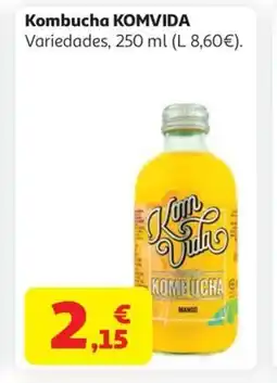 Alcampo KOMVIDA Kombucha oferta