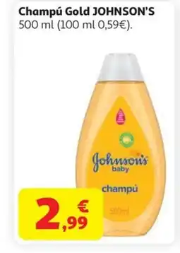 Alcampo JOHNSON'S Champú Gold oferta