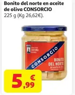 Alcampo CONSORCIO Bonito del norte en aceite de oliva oferta