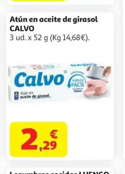 Alcampo CALVO Atún en aceite de girasol oferta