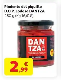 Alcampo DANTZA Pimiento del piquillo D.O.P. Lodosa oferta