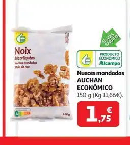 Alcampo AUCHAN ECONÓMICO Nueces mondadas oferta