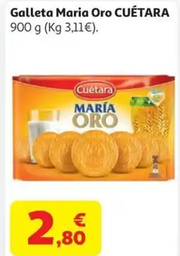Alcampo CUÉTARA Galleta Maria Oro oferta