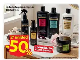 Alcampo TRESEMME En toda la gama capilar oferta