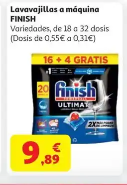 Alcampo FINISH Lavavajillas a máquina oferta