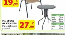 Alcampo GARDENSTAR Mesa Bistró oferta