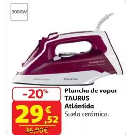 Alcampo TAURUS Plancha de vapor oferta