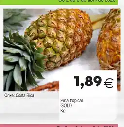 Plenus Supermercados Piña tropical oferta