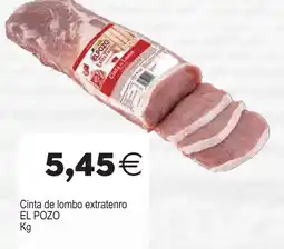 Plenus Supermercados ELPOZO Cinta de lombo extratenro oferta