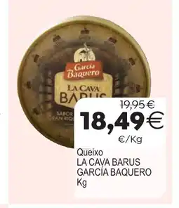 Plenus Supermercados GARCÍA BAQUERO Queixo la cava barus oferta