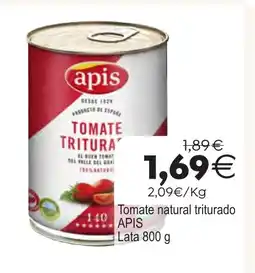 Plenus Supermercados APIS Tomate natural triturado oferta